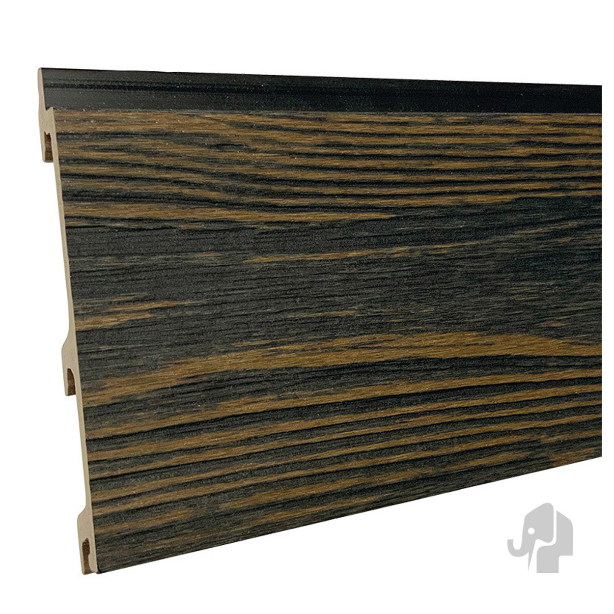 Eva-Last Composiet Gevelbekleding Darkwood Black Stripes XL